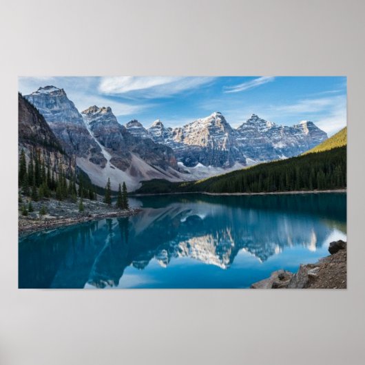 Poster Vallée des Dix Pics, Parc national de Banff (Devant)