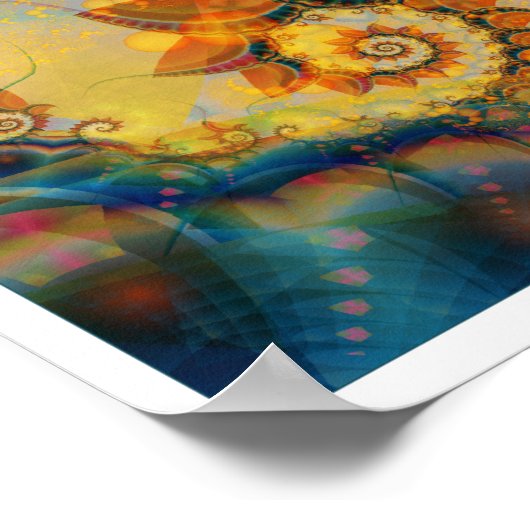 Poster Vallée des papillons (Coin)