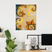 Poster Vallée des papillons (Bureau à domicile)