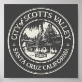 POSTER VALLÉE DES SCOTTS - PÈRE NOËL CRUZ CALIFORNIE (Devant)