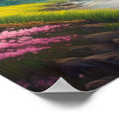 Poster Vallée des Whispers, Oasis Verte (Coin)