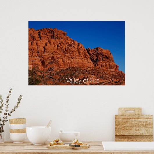 Poster Vallée du feu (Cuisine)