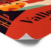 Poster Vallée Du Feu Contemorant Voyage (Coin)