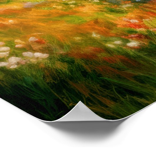 Poster Vallée impressionniste Vallées Vallées (Coin)