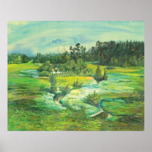 Poster vallée verte (Devant)