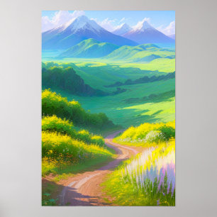 Poster Vallée Verte des Merveilles