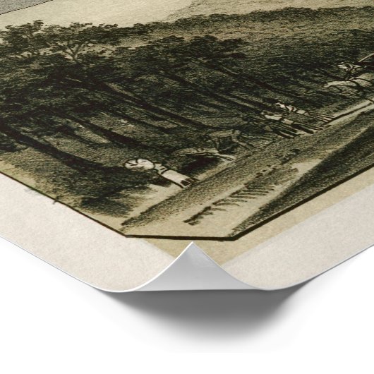 Poster Valley Forge Pa. 1890 (Coin)