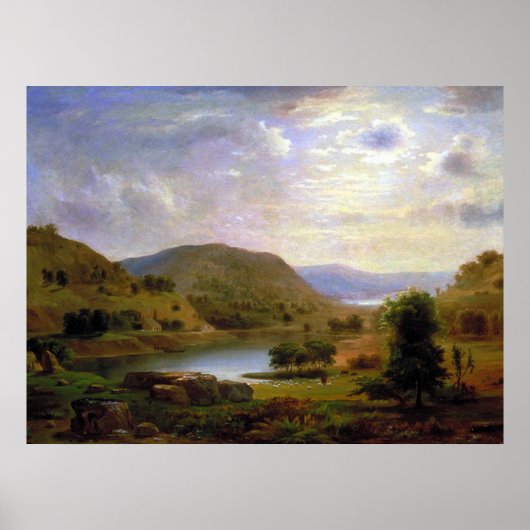 Poster Valley Pasture par Duncanson (Devant)