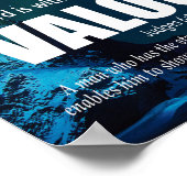 Poster VALOR Mighty Man Juges 6:12 Christian (Coin)