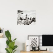 Poster Valparaiso 1822 (Bureau à domicile)