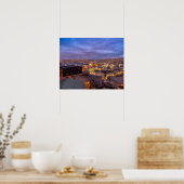 Poster Valparaiso la nuit (Cuisine)