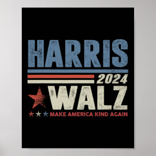 Poster Valse 2024 Election Kamala Harris Tim Waltz 2024 1