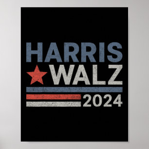 Poster Valse 2024 Election Kamala Harris Tim Waltz 2024 1