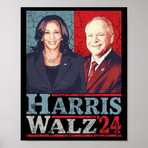 Poster Valse 2024 Election Kamala Harris Tim Waltz 2024 5