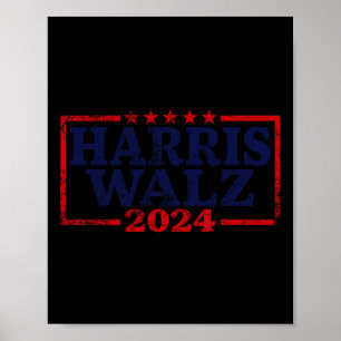 Poster Valse 2024 Election Kamala Harris Tim Waltz 2024 5