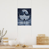 Poster Valse de la Pétale de Minuit (Cuisine)
