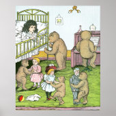Poster Valse nounours avec poupées (Devant)