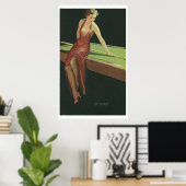 Poster Vamp à deux coussins (Bureau à domicile)