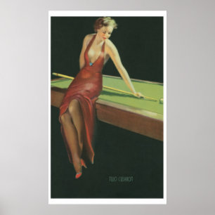 Poster Vamp de deux coussins