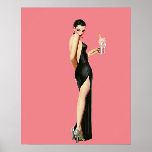 Poster Vamp des années 1920 (Devant)