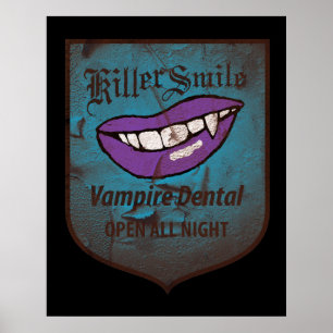 Poster Vampire dentaire