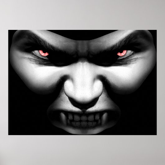 Poster Vampire face au mal Imprimer (Devant)