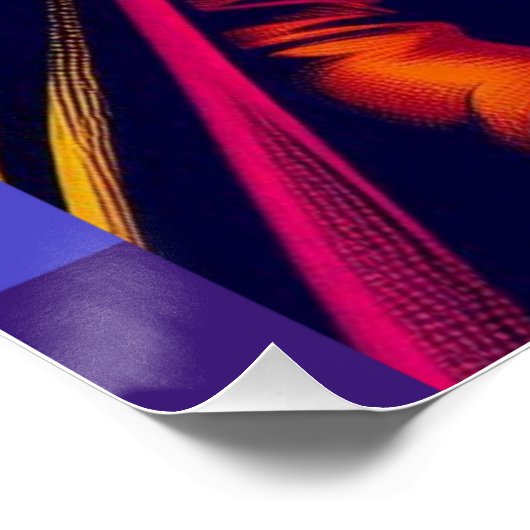 Poster Vampire Gay En Drapeau Arc-En-Ciel (Coin)