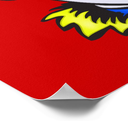 Poster Vampire mal Clown (Coin)