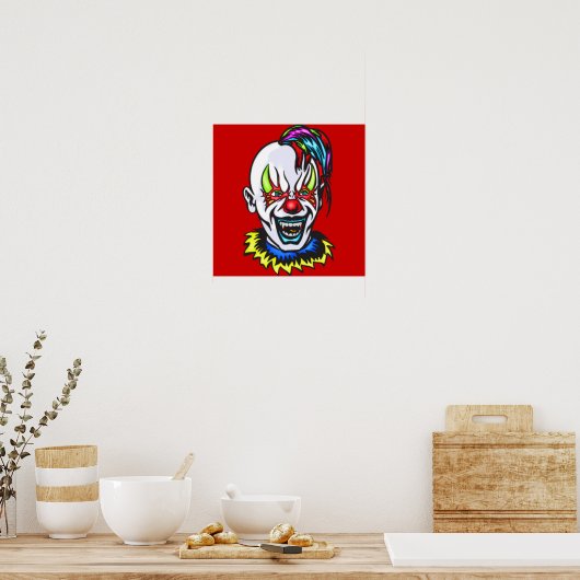 Poster Vampire mal Clown (Cuisine)