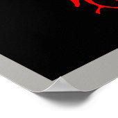 Poster Vampire Recherché Funny Gothique Art Imprimer (Coin)