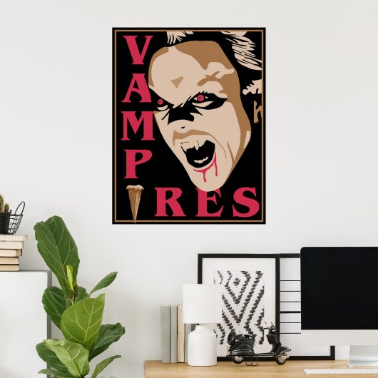 Poster Vampires (Bureau à domicile)