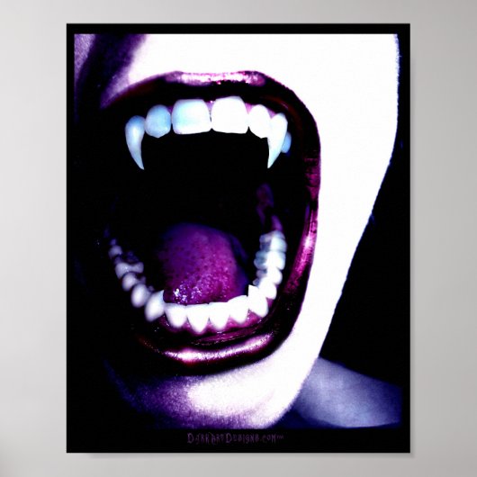 Poster Vampires Kiss 8x10 (Devant)