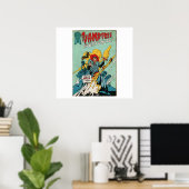 Poster Vampires partout (Bureau à domicile)