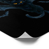 Poster Vamre Cat With Bat Wings _ Cute Soky Halloween Des (Coin)