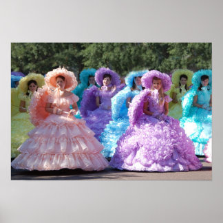 poster van 19 x 13 inch - Zuidelijke Bellen