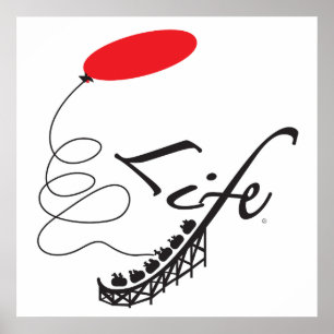 poster van 24 x 24 inch