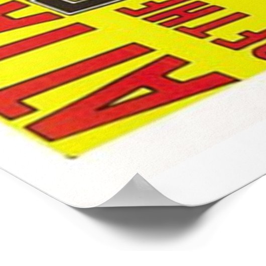 Poster van 5 meter (Hoek)