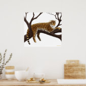 Poster van Afrikaanse luipaard (Keuken)