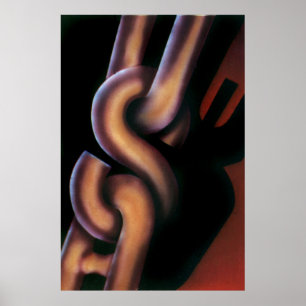 POSTER van Amerikaanse kaken Propaganda