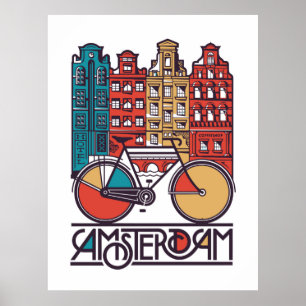 Poster van Amsterdam