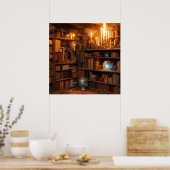 Poster van Arcane Storeroom Fantasy Art (Keuken)