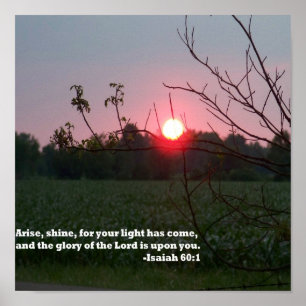 Poster van Arise en Shine