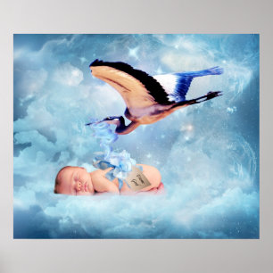 Poster van baby- en slaapkamers van vloerbedekking