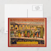 Poster van Barnum en Bailey Circus Briefkaart (Voorkant / Achterkant)