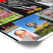 Poster van beroemde Parkinson patiënten (Hoek)