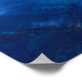 Poster van Big Island en Blue Waters Print (Hoek)