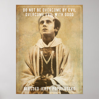 Poster van Blessed Jerzy Popiełuszko