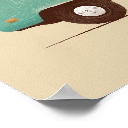 Poster Van bleu | Florent Bodart (Coin)