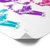 Poster van Bollywood met trilling met Samira (Hoek)