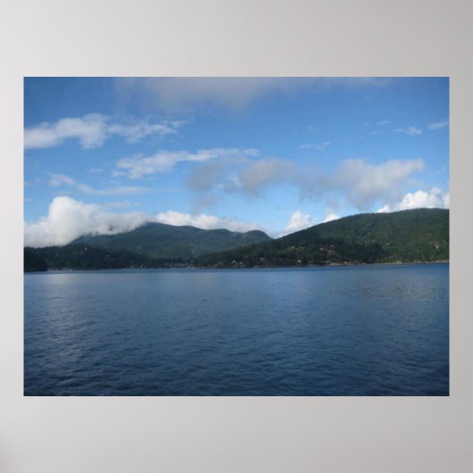 Poster van Bowen Island (Voorkant)